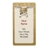 betonmenger etiket (Voorkant)