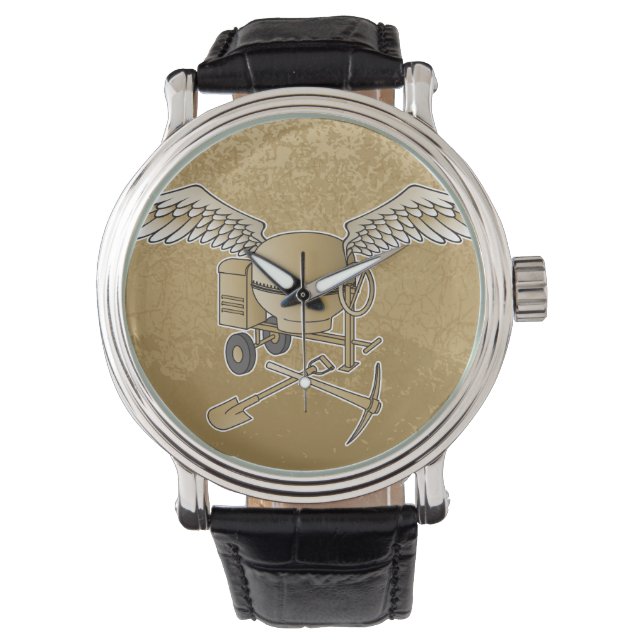 betonmenger horloge (Voorkant)