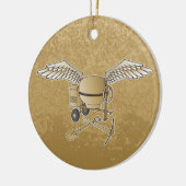 betonmenger keramisch ornament (Links)