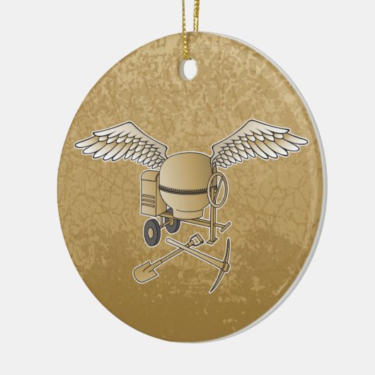 betonmenger keramisch ornament (Links)