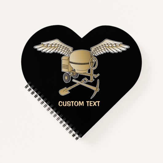 betonmenger notitieboek (Voorkant)