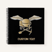 betonmenger notitieboek (Voorkant)