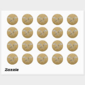 betonmenger ronde sticker (Vel)