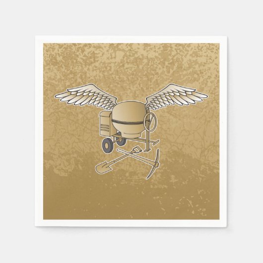 betonmenger servetten (Voorkant)