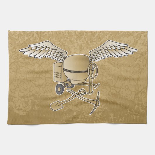 betonmenger theedoek (Horizontaal)