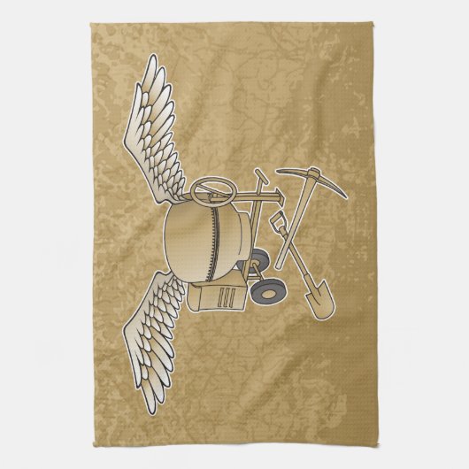 betonmenger theedoek (Verticaal)