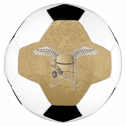 betonmenger voetbal (Voorkant)