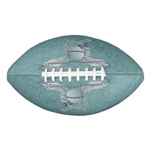 Betonmixer blauw-grijs american football