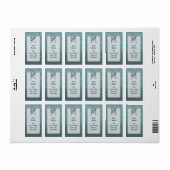 Betonmixer blauw-grijs etiket (Full Sheet)
