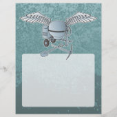 Betonmixer blauw-grijs flyer (Achterkant)