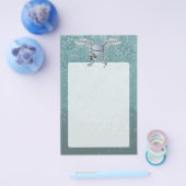 Betonmixer blauw-grijs flyer (Enkel)