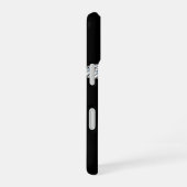 Betonmixer blauw-grijs iPhone 16 hoesje (Rechterkant)