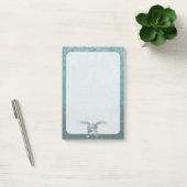 Betonmixer blauw-grijs post-it® notes (Kantoor)