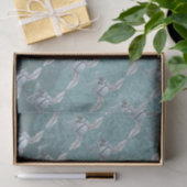 Betonmixer blauw-grijs tissuepapier (Geschenk)