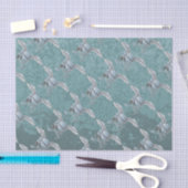 Betonmixer blauw-grijs tissuepapier (Craft)