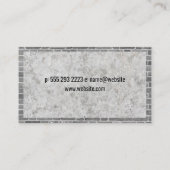 Betonmixer | Brick Wall Visitekaartje (Achterkant)