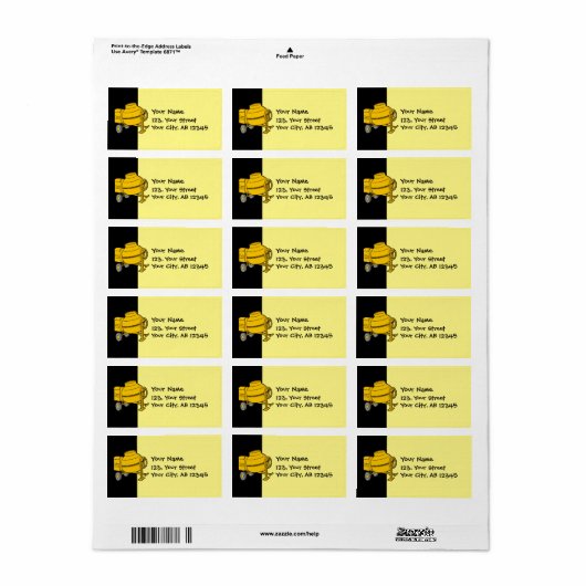 Betonmixer Etiket (Full Sheet)