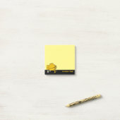Betonmixer Post-it® Notes (Op bureau)