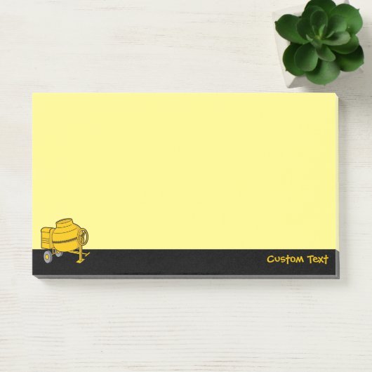 Betonmixer Post-it® Notes (Kantoor)