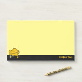 Betonmixer Post-it® Notes (Op bureau)