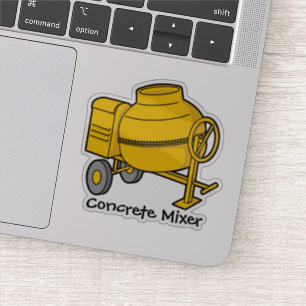 Betonmixer Sticker