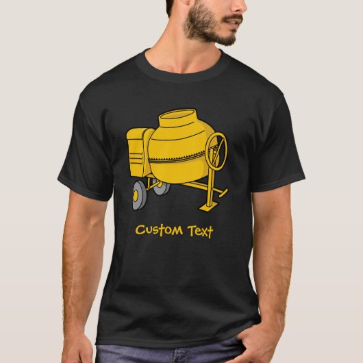 Betonmixer T-shirt (Voorkant)