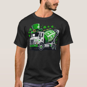Betonmixer Truck Kinder peuter Boys St Patricks T-shirt