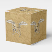 Betonmolen beige bedankdoosjes (Voorkant Zijde)