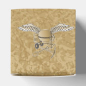 Betonmolen beige bedankdoosjes (Bovenkant)