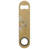 Betonmolen beige speed flessenopener (Voorkant)