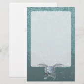Betonmolen blauw-grijs briefpapier (Voorkant / Achterkant)