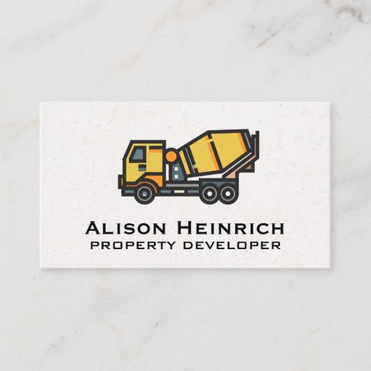 Betonmolen Visitekaartje (Voorkant)