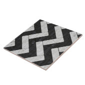 Betonmolens van de Baksteen van de zigzag de Witte Tegeltje (Zijkant)