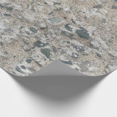 Betonnen achtergrond cadeaupapier (Hoek)