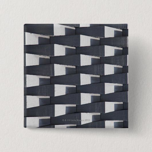 Betonnen appartement exterieur, Santiago, Chili Vierkante Button 5,1 Cm (Voorkant)