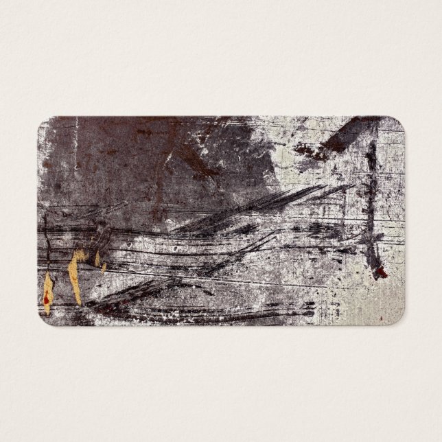 betonnen muur visitekaartje (Voorkant)