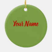 Betonnen paprika's met vleessaus en kaas keramisch ornament (Achterkant)