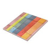 Betonnen patroonkleuren tegeltje (Zijkant)