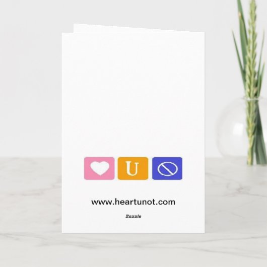 betonnen Roos Kaart (Achterkant)