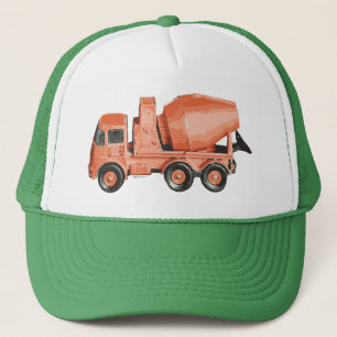 Betonnen Sinaasappel Cement Speelgoed Truck Trucker Pet