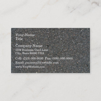 Betonnen textuur met kleine stonen visitekaartje