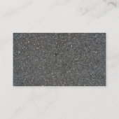 Betonnen textuur met kleine stonen visitekaartje (Achterkant)