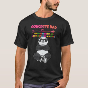 Betonnen vader grondig gemengd Humor sarcastisch T-shirt