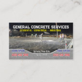 Betonnen Visitekaartjes (Voorkant)