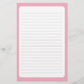 Betonpapier met roze rand (Voorkant)