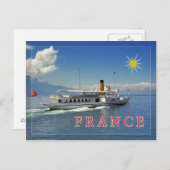Betonreis naar Frankrijk Briefkaart (Voorkant / Achterkant)