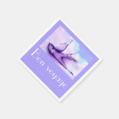 Betonreis - zwaluw vogel servet (Hoek)