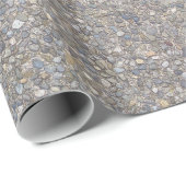 Betonstaal aggregaat Rock textuur Cadeaupapier (Rol Hoek)