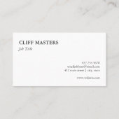 Betonstaal | Bouw Visitekaartje (Achterkant)