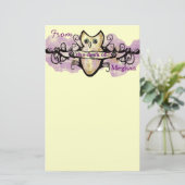 Betonstaal Briefpapier (Staand voorkant)